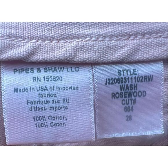 Veronica Beard Robbie Patch-Pocket Short in Pink Mauve NWOT Size 28 - Picture 8 of 8